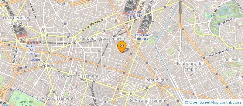 localisation de l'entreprise COFINOVA DEVELOPPEMENT 15  PARIS