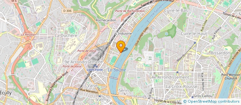 localisation de l'entreprise COFINPAR à LYON