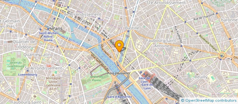 localisation de l'entreprise COFIP à PARIS