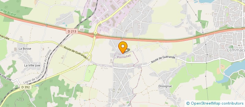 localisation de l'entreprise COFIPAL  SAINT-NAZAIRE