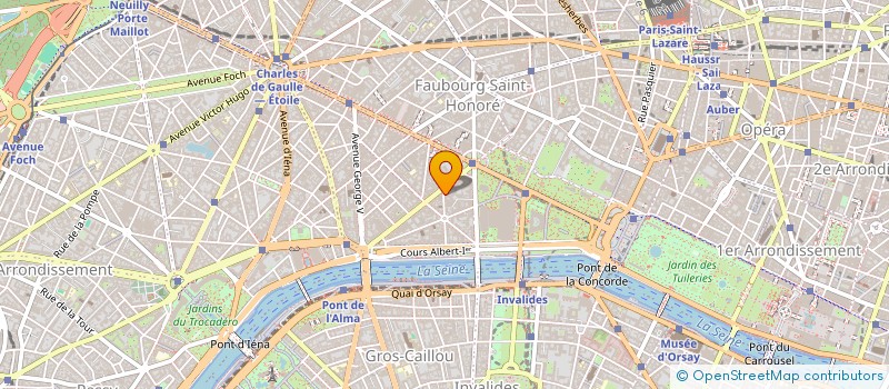 localisation de l'entreprise COFIPARIS à PARIS