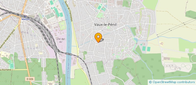 localisation de l'entreprise COFIPE à VAUX-LE-PENIL