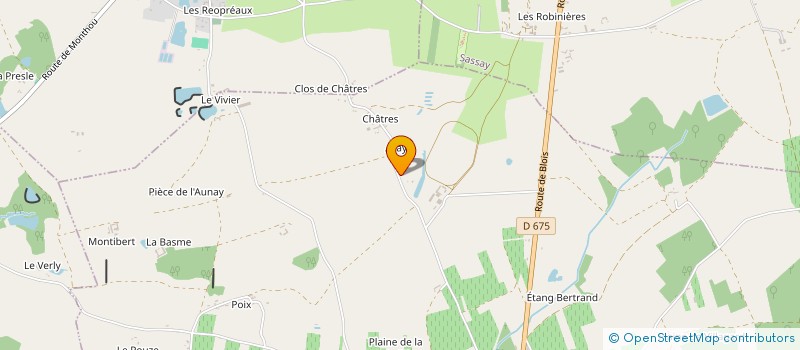 localisation de l'entreprise COFIPRO  COUDDES