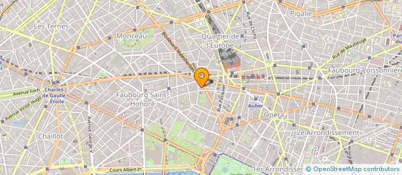 localisation de l'entreprise COFIRE à PARIS