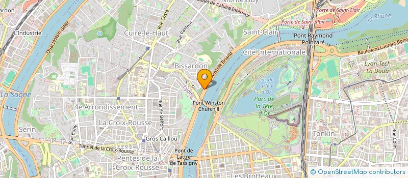 localisation de l'entreprise COFIRECO  CALUIRE-ET-CUIRE