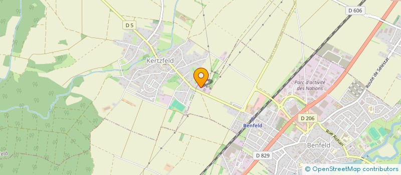 localisation de l'entreprise COFIREST FINANCES  BENFELD