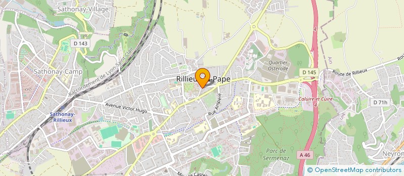 localisation de l'entreprise COFIRIND à RILLIEUX-LA-PAPE