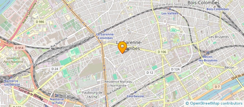 localisation de l'entreprise COFIS à LA GARENNE-COLOMBES