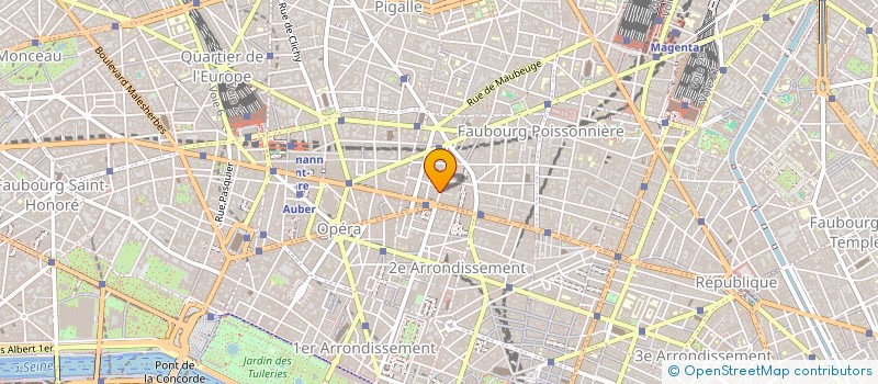 localisation de l'entreprise COFITECHNIC S A R L à PARIS
