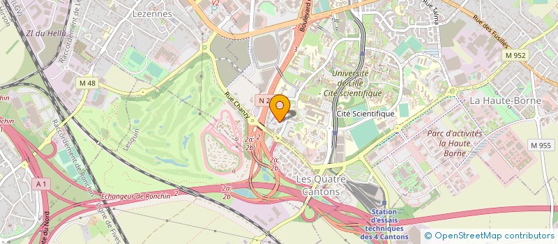 localisation de l'entreprise COFITES à VILLENEUVE-D'ASCQ