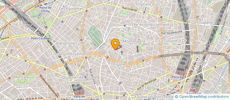 localisation de l'entreprise COFITRA à PARIS