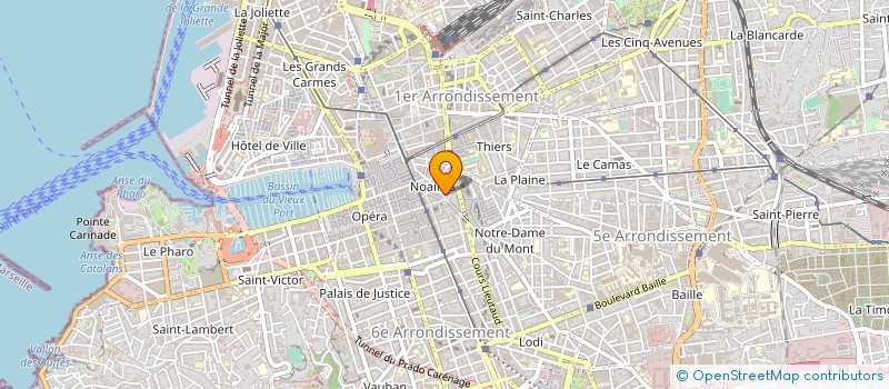 localisation de l'entreprise COFIX ETANCHEITE à MARSEILLE