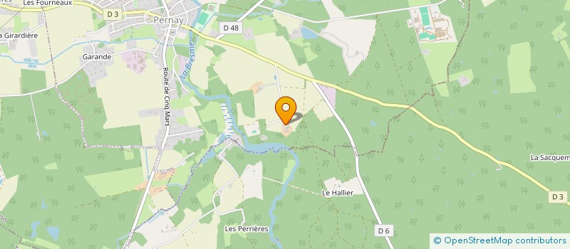 localisation de l'entreprise COFLEUR  PERNAY