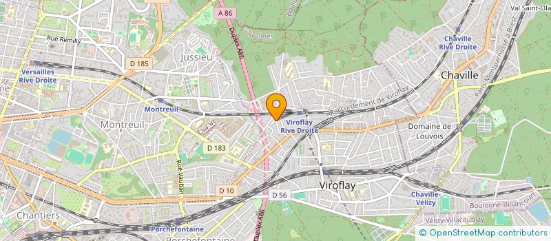 localisation de l'entreprise COFLOMA  VIROFLAY