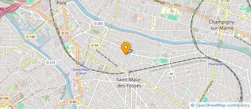 localisation de l'entreprise COFORAUDIT à SAINT-MAUR-DES-FOSSES