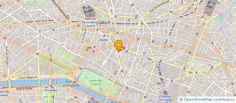 localisation de l'entreprise COFPI à PARIS