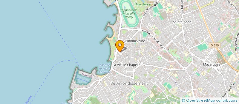 localisation de l'entreprise COFRA SCI à MARSEILLE