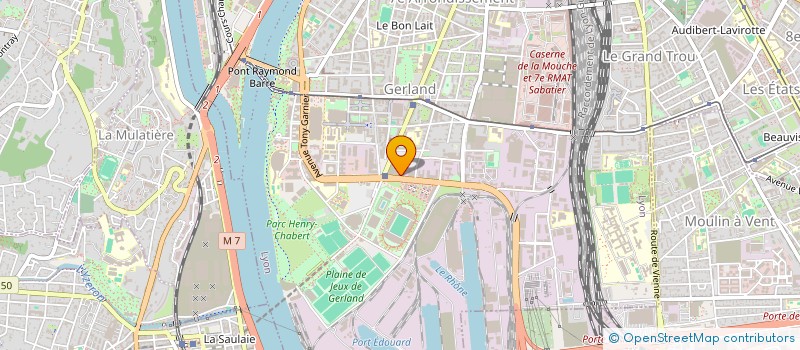 localisation de l'entreprise COFRACART à LYON