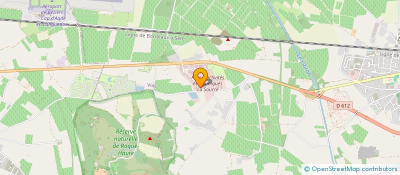 localisation de l'entreprise COFRACO à VIAS