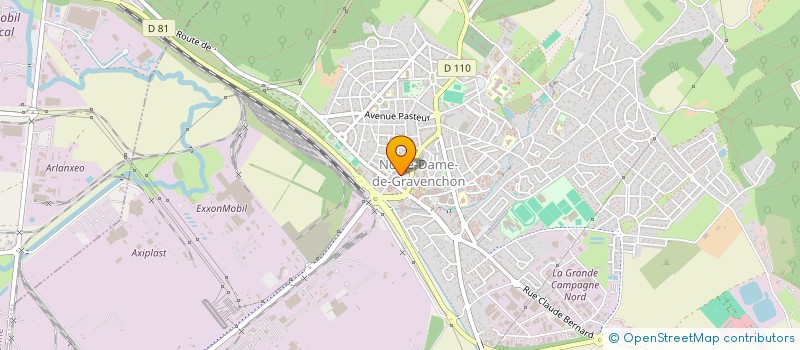 localisation de l'entreprise COFRAN INVEST  PORT-JEROME-SUR-SEINE