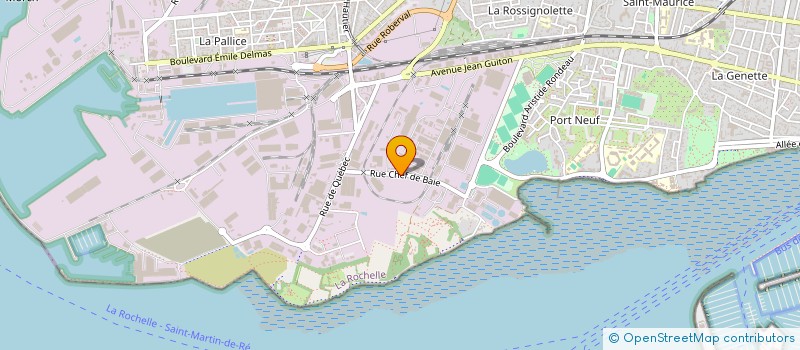 localisation de l'entreprise COFRAN RECHERCHE à LA ROCHELLE