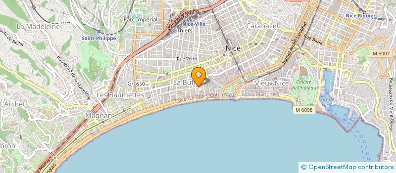 localisation de l'entreprise COFRANCE à NICE