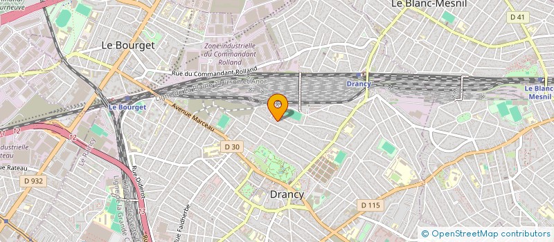 localisation de l'entreprise COFRATEC à DRANCY