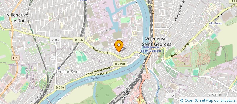 localisation de l'entreprise COFRATHERM à VILLENEUVE-LE-ROI