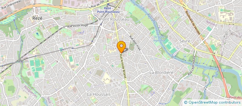 localisation de l'entreprise COFRE à REZE
