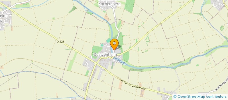 localisation de l'entreprise COFREMA  QUATZENHEIM