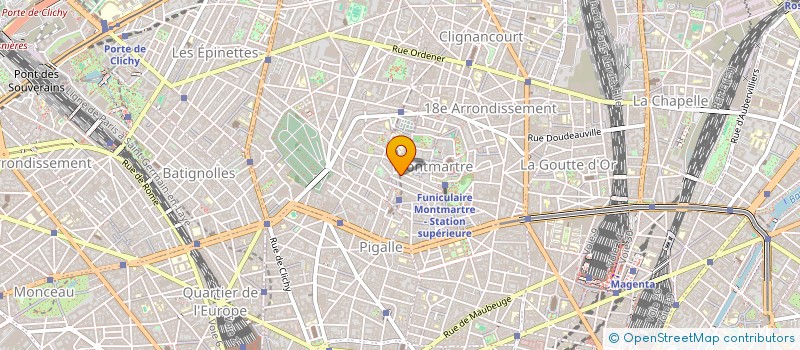 localisation de l'entreprise COFRETEL  PARIS