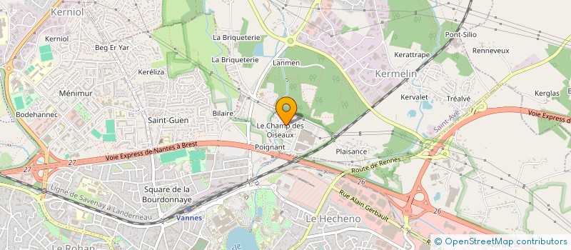 localisation de l'entreprise COFRI SA à SAINT-AVE