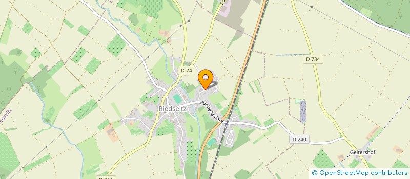 localisation de l'entreprise COG  RIEDSELTZ