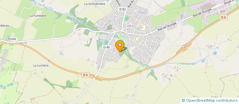 localisation de l'entreprise COGAB  COEX