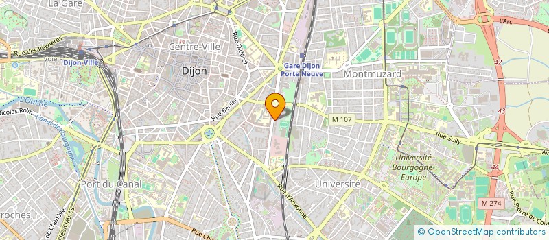 localisation de l'entreprise COGAM à DIJON