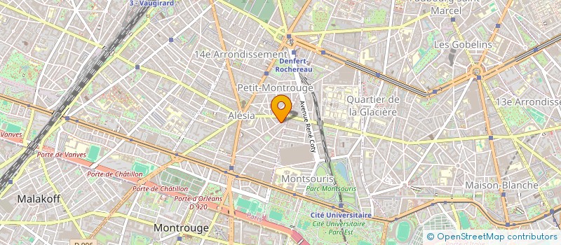 localisation de l'entreprise COGE  PARIS