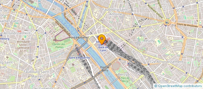 localisation de l'entreprise COGE VITRY à PARIS