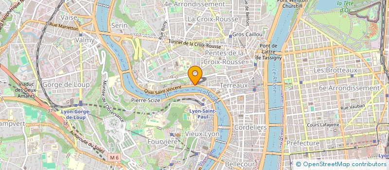 localisation de l'entreprise COGEA à LYON