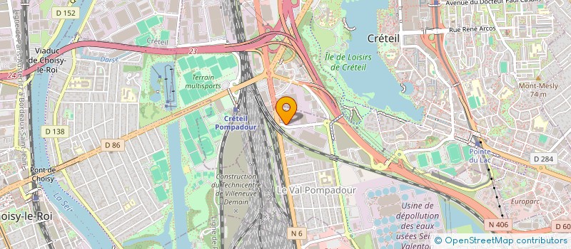 localisation de l'entreprise COGEAD  VALENTON