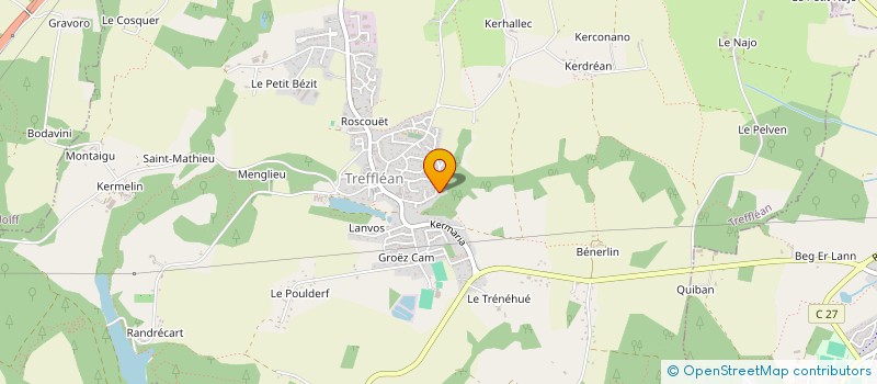 localisation de l'entreprise COGEAD  TREFFLEAN