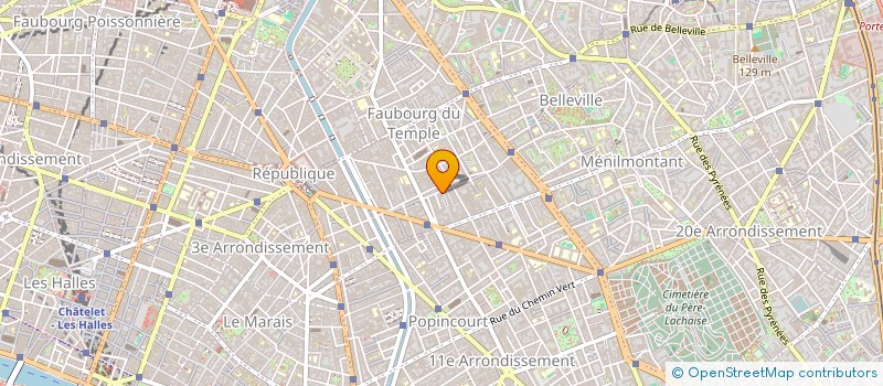 localisation de l'entreprise COGEAS  PARIS