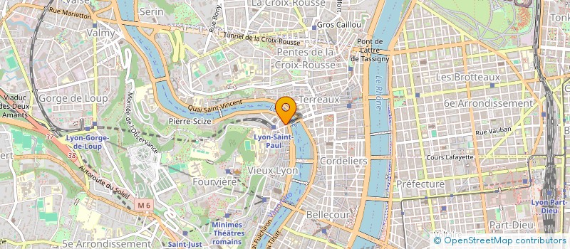 localisation de l'entreprise COGEBAR  LYON