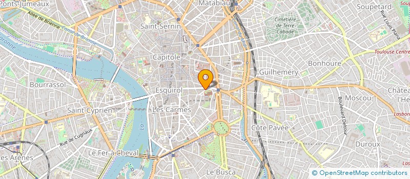 localisation de l'entreprise COGECI COORD GESTION COMM IMMO à TOULOUSE