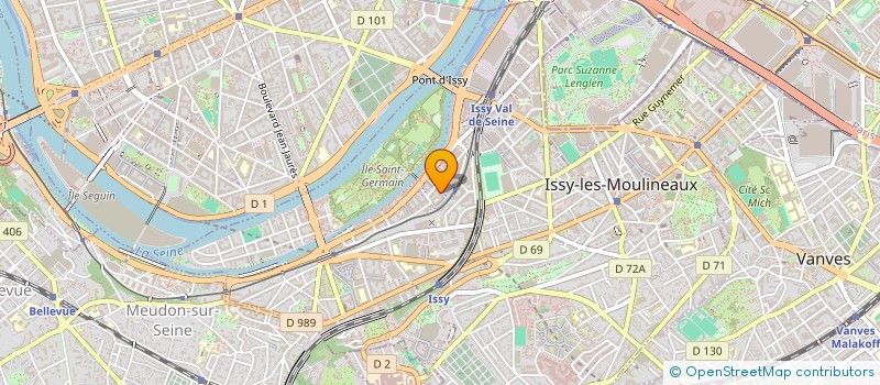 localisation de l'entreprise COGECIT à BOULOGNE-BILLANCOURT