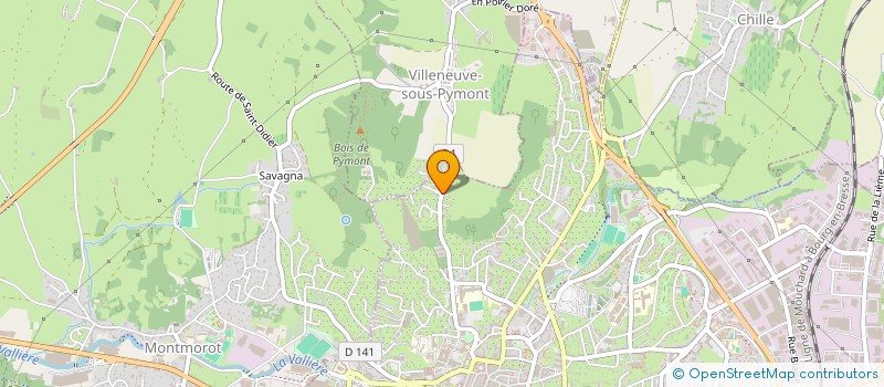 localisation de l'entreprise COGECOM à LONS-LE-SAUNIER