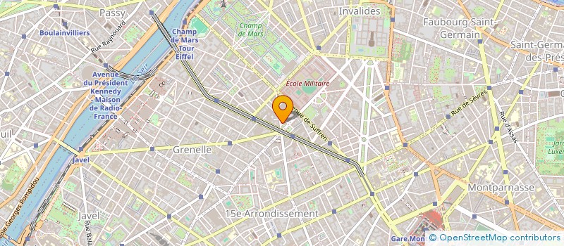 localisation de l'entreprise COGECOMEX INTEL à PARIS