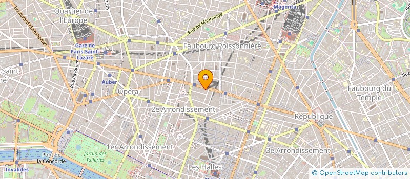 localisation de l'entreprise COGEDEC  PARIS