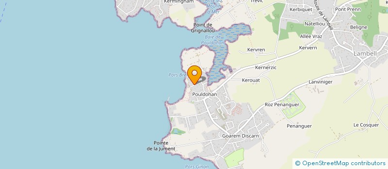 localisation de l'entreprise COGEDEO à TREGUNC