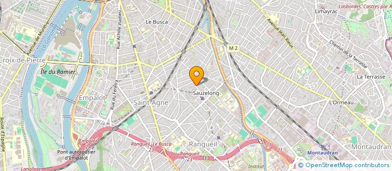 localisation de l'entreprise COGEDIA - COMPAGNIE GENERALE DE DISTRIBUTION PAR AUTOMATES  TOULOUSE