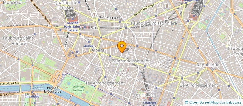 localisation de l'entreprise COGEDIM ENTREPRISE à PARIS